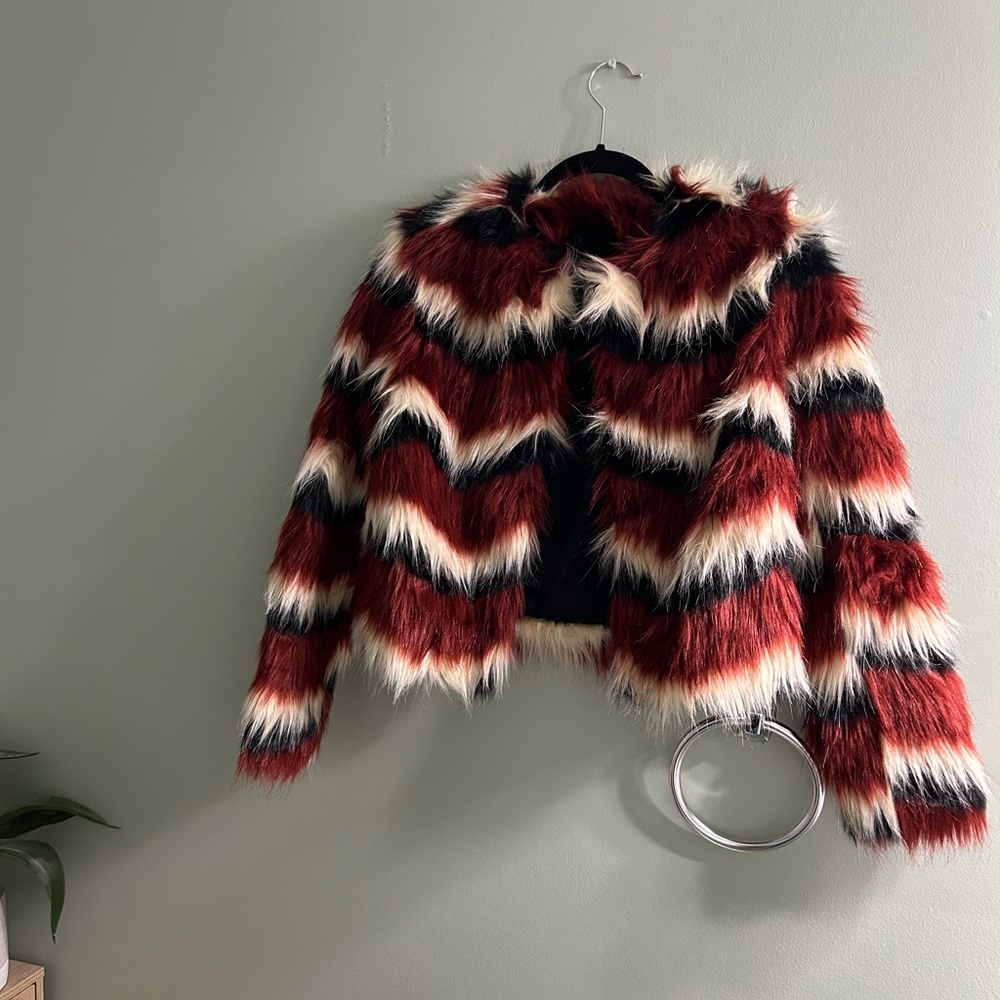 NWOT Majorelle Luka Faux Fur Coat In Sequoia